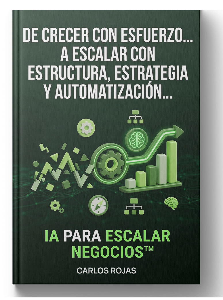 IA PARA ESCALAR NEGOCIOS - De crecer con esfuerzo… a escalar con estructura, estrategia y automatización.