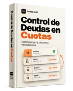 Organiza tus cuotas, pagos pendientes y próximos vencimientos en un solo lugar.