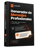 Convierte tus ideas en mensajes profesionales, claros y listos para copiar en menos de un minuto.