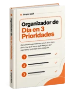 Organizador de Día en 3 Prioridades | Enfócate en lo que realmente importa